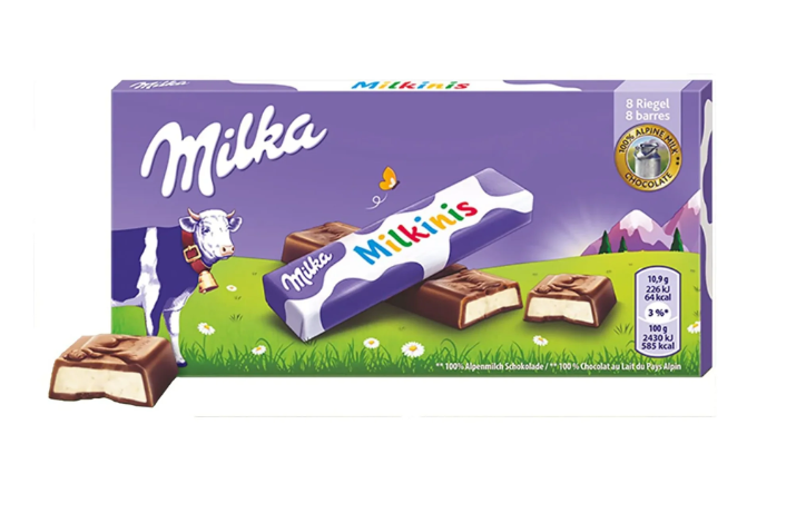 (S2-01) Milka Milkins 87.5g x 20 Units