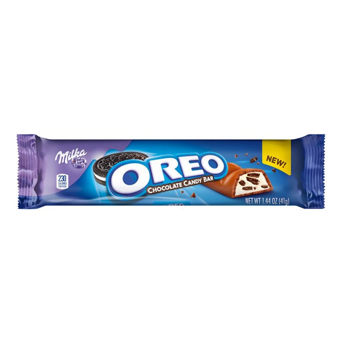 Milka Oreo Chocolate Bar 1.45oz Standard Size x 24 units