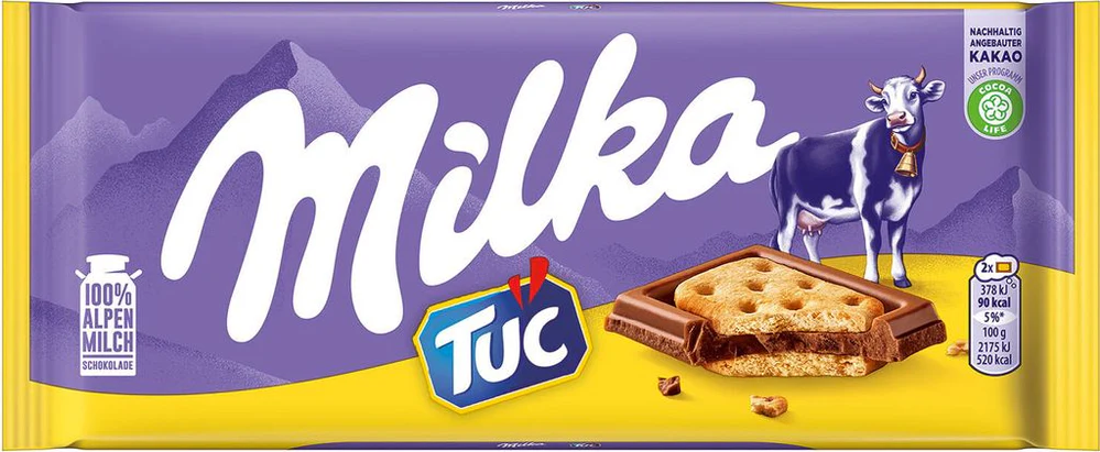 (S2-01) MILKA Tuc 87g x 18 Units