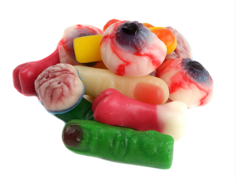 (S3-04) SPAIN - Bulk - Vidal Missing Body Parts 4.4LB (2KG) x1 Bag