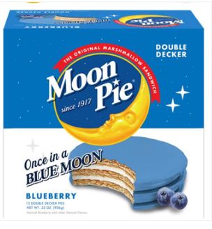 (S2-07) Us - Moon Pie - Double Deck Blueberry 2.75oz (78g) x 12 Units