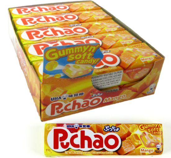 (S1-03) Japan - Puchao Stick - Mango 1.76oz (49g) x 10 units - SugarMarket.ca