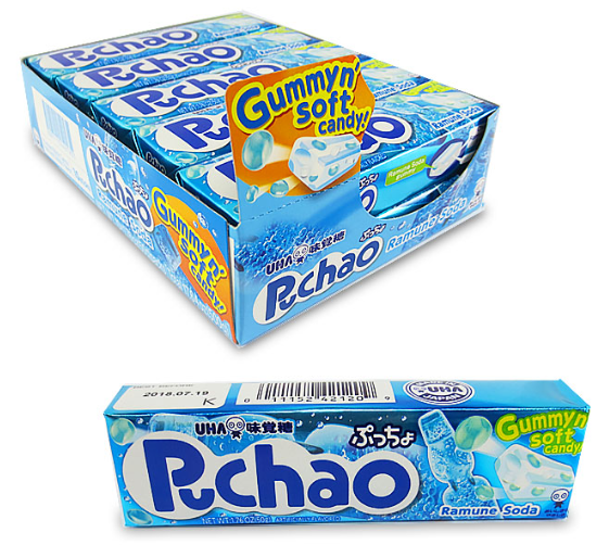 (S1-03) Japan - Puchao Stick - Ramune Soda 1.76oz (49g) x 10 units - SugarMarket.ca