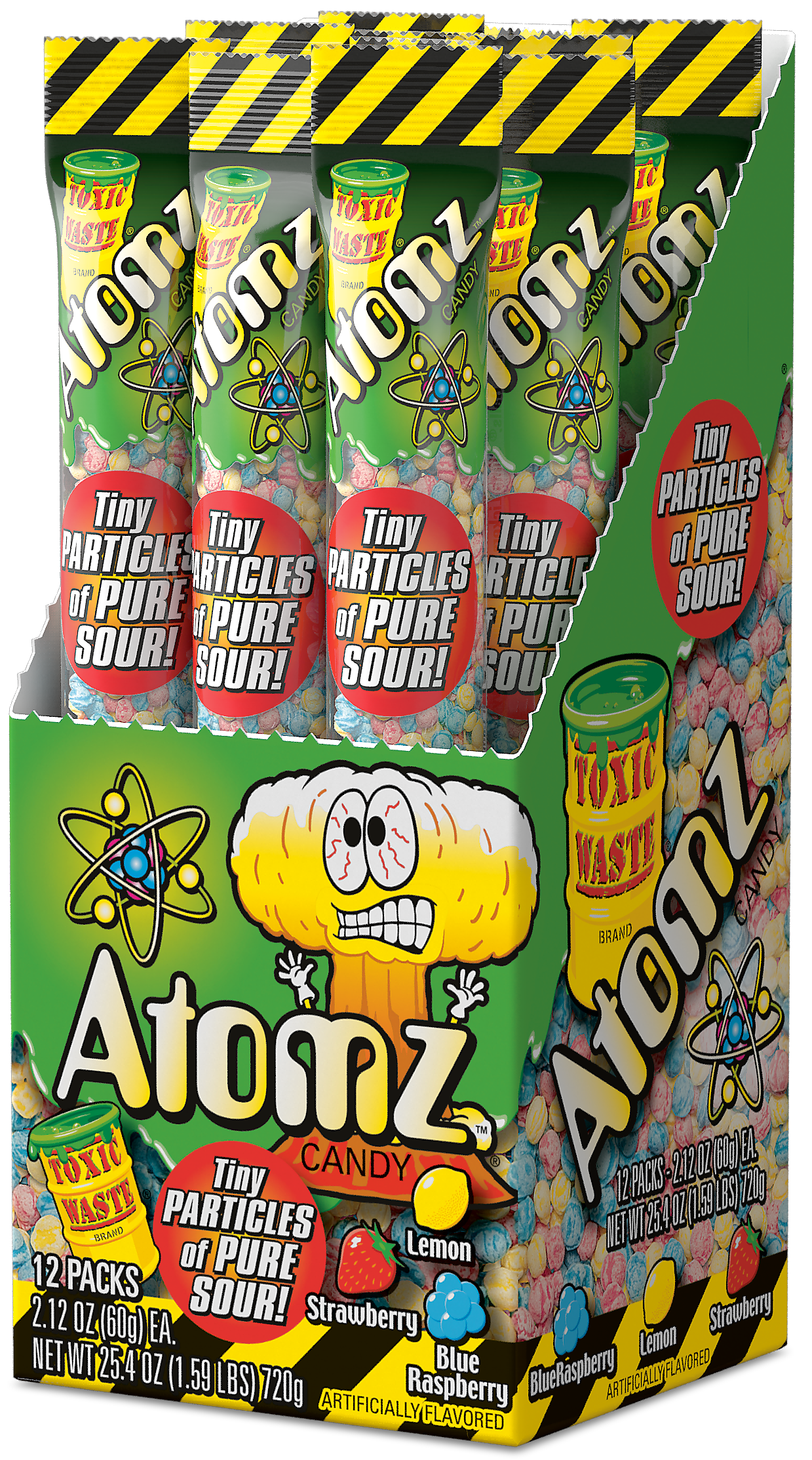 (S1-03) Pakistan - Toxic Waste Atomz Flow Pack 2.12oz (60g) x 1 Unit - SugarMarket.ca