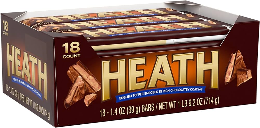 (S2-01) US - Hershey Heath Toffee Bar Standard 1.4oz (40g) x 1 Unit - SugarMarket.ca