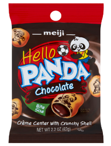 (S2-04) Us - Meiji Hello Panda - Chocolate 2.2oz (62g) x 6 units - SugarMarket.ca