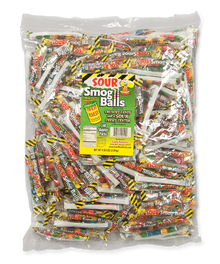 (S2-06) Pakistan - Bulk - Toxic Waste Sour Smog Balls Shooters Packs 240 pieces x 1 Bag