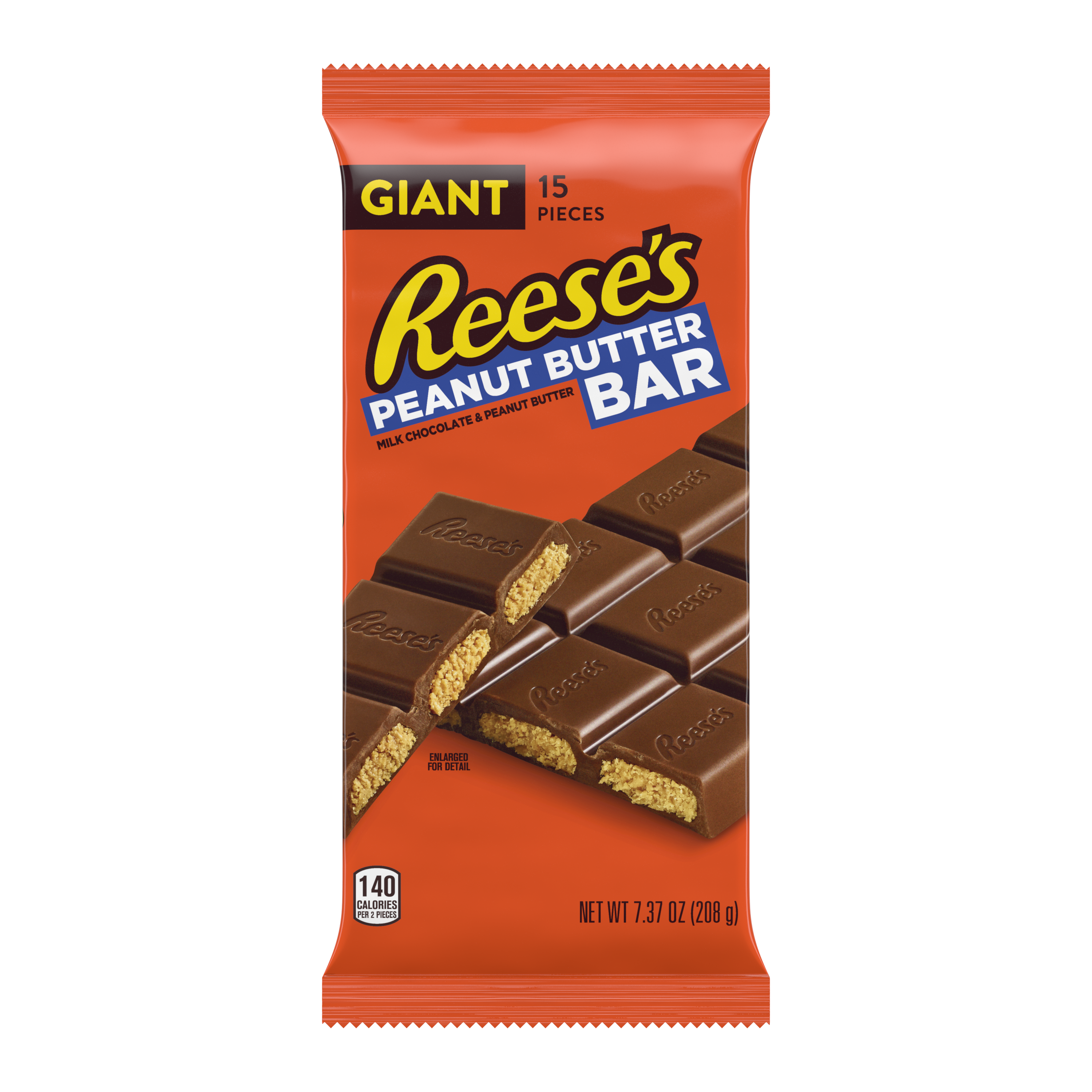 (S2-07) US - Reese Peanut Butter Cup Giant Bar 7.37 oz x 12 - SugarMarket.ca