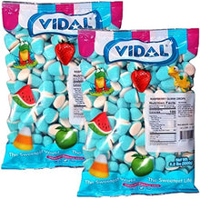 (S3-02) SPAIN - Bulk- Vidal Sugared Raspberry Gummi Drops 2.2lb (0.99 Kg) x 1 Unit