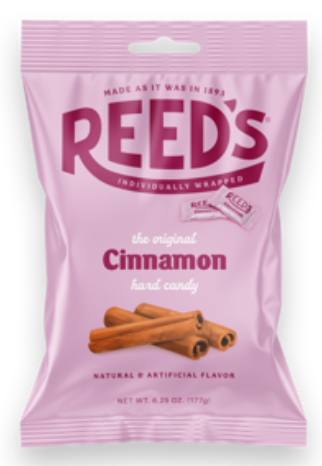 (S6-07) UK -Peg Bag - Iconic Reeds Bag - Cinnamon 6.25oz (177g) x 12 units - SugarMarket.ca