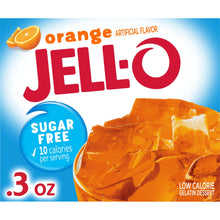 (S6-08) US - Sugar Free - Kraft Jell-O Dessert Mix- Orange 0.3oz x 24 Units - SugarMarket.ca