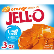 (S6-08) US - Sugar Free - Kraft Jell-O Dessert Mix- Orange 0.3oz x 24 Units - SugarMarket.ca