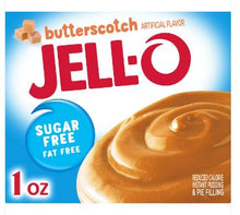 (S6-09) US - Sugar Free - Kraft Jell-O Instant Pudding - Butterscotch 1oz (28g) X 24 Units - SugarMarket.ca