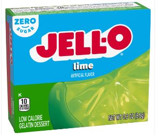 (S6-09) US - Sugar Free - Kraft Jell-O Instant Pudding - Lime 0.3z(9g) X 24 Units - SugarMarket.ca