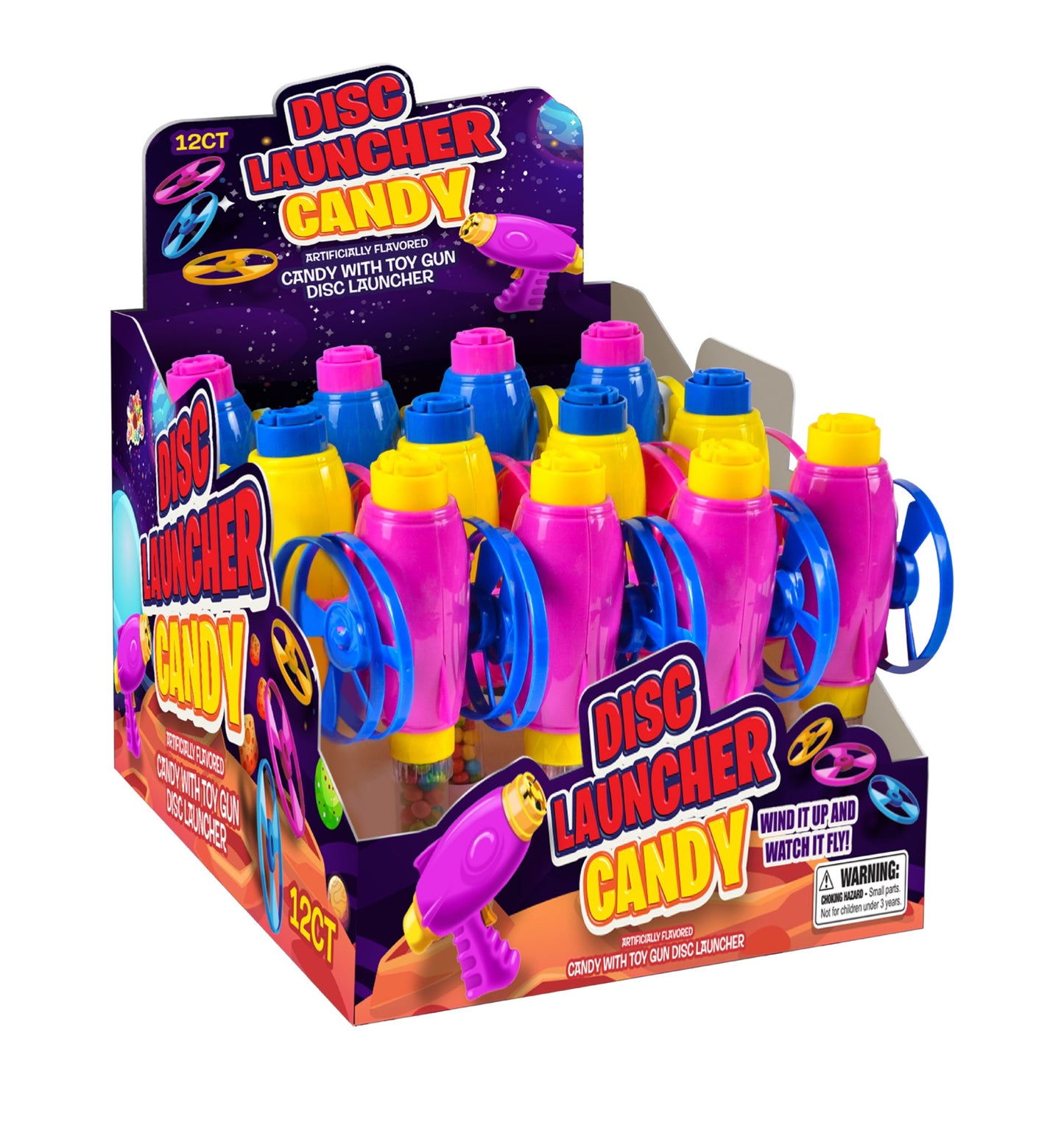 (S6-03) China-  Alberts Disc Launcher Candy 0.28oz (8g) x 1 Unit - SugarMarket.ca
