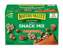 Nature Valley Crunchy Granola Snack Mix Oats 'N Peanut Butter 1.2oz (34g) x 24 units
