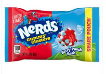 (S1-08) Limited Edition - USA Breakaway - Nerds Gummy Clusters - Berry Punch Rush - Share Pouch 3oz (85g) x 12 Units