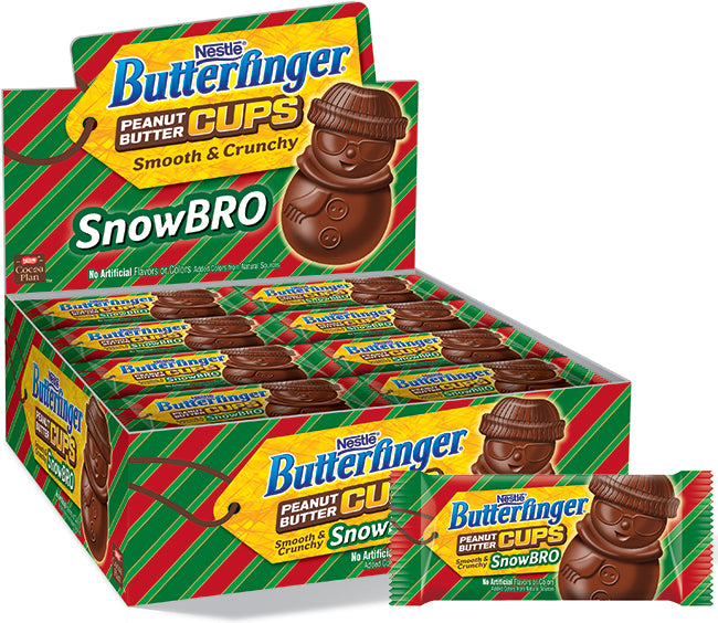 XMAS Nestle Butterfinger Peanut Butter Cup Standard size 1.2oz x 24 units