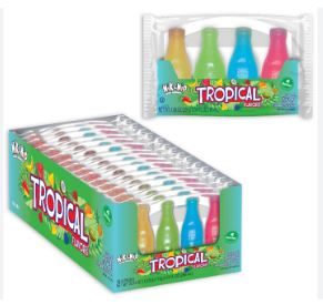 (S6-04) Charms Nik-L-Nip 4pk Tropical Bottles -1.39oz(39g) x18 Units