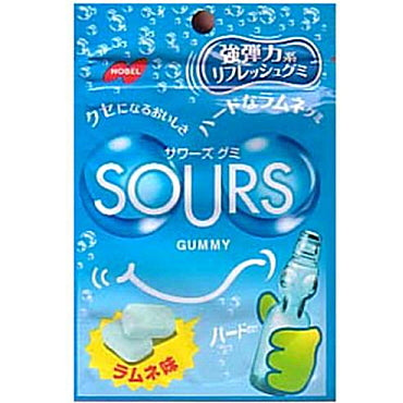 JAPAN NOBEL SOURS Gummy Soda 45g x 6 units