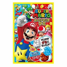 JAPAN NOBEL Super Mario Gummy Ramune & Cola 45g x 6 units