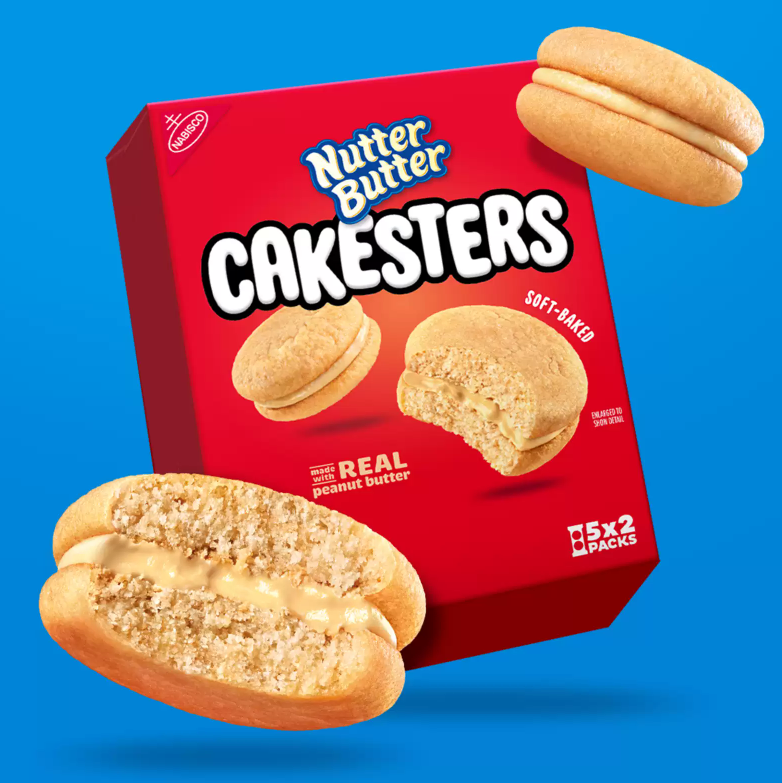 SINGLE - Nutter Butter CAKESTERS 5-PK X 1 BOX