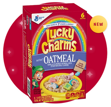 SINGLE - Oatmeal - Lucky Charms 6-PK 8.4oz (238g) x 1 Box