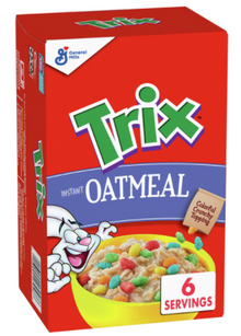 Oatmeal - Trix 6-PK 8.4oz (238g) x 4 Boxes