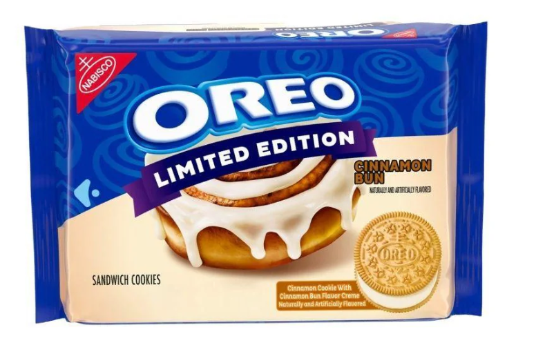 (S5-05) Single - Oreo - Cinnamon Bun Sandwich Cookie 10.68oz (303g) x 1 Unit