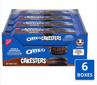 (S1-04) Us - Oreo Cakesters - Double Chocolate 3.03oz (86g) x 8 units
