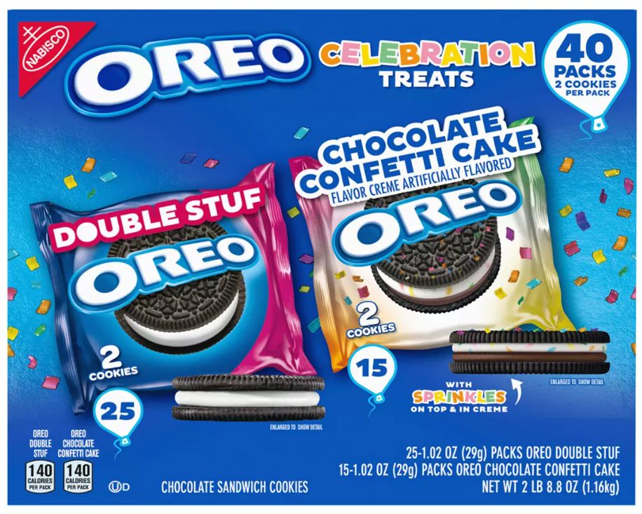Oreo Celebration Treats x 40 units