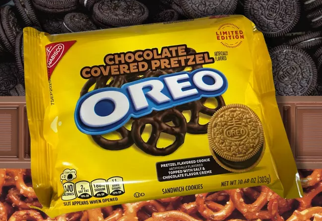 (S1-01) US -Single - Oreo Chocolate Pretzel Cookies - 10.68oz (303g) x 1 Unit