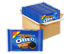 Oreo Cookie - Toffee Crunch Crème with Sugar Crystals (17oz 481g) x 12 units