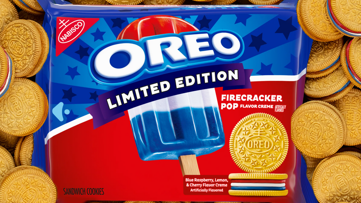 (S5-05) US - Oreo LE Firecracker Pop Cookies - 11.46oz (324g) x 12 Units