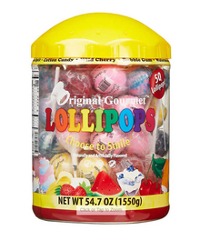 Original Gourmet Lollipops - Tub 31g x 50 units