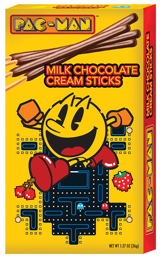Boston America - Choco Sticks - Pac-Man 36g x 12 units