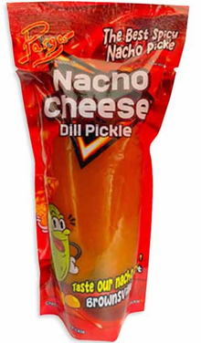 (S5-03) Box - US - PARGA - NACHO CHEESE DILL PICKLE  x 16 units (Buyer is responsible if Pickle Juice may leak during shipping)