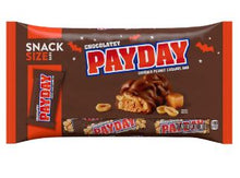 (S9-02) Halloween - PAYDAY Chocolatey Snack Size Laydown Bag -10.64oz(302g) x 1 Bag