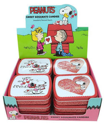 (S1-09) CHINA -  Boston American - PEANUTS SWEET SOULMATE CANDY x 12 Units