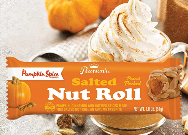 Choco - Pearson Salted Nut Roll - Pumpkin Spice 1.8 oz (51g) x 24 units