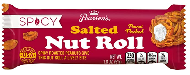 (S2-04) US - Choco - Pearson Salted Nut Roll - Spicy 1.8 oz (51g) x 24 units