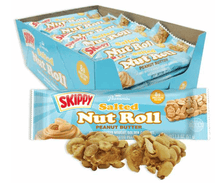 (S2-04) Us - Pearson's Skippy Peanut Butter Salted Nut Roll 1.8oz (51g) X 1 Unit