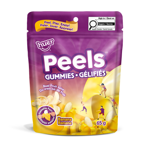 (S6-04) Huer - Peels Banana PEG Bag 65g   x 15 units