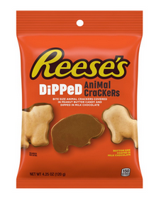 (S2-04) Single -  Us - Peg - Reese Dipped Animal Crackers 4.25oz (120g) x 1 unit