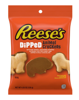 (S2-04) Single -  Us - Peg - Reese Dipped Animal Crackers 4.25oz (120g) x 1 unit