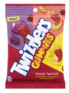 Peg - Twizzlers Gummies Tongue 5oz (142g) x 12 units