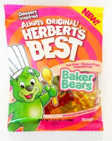 Peg Bag- Herbert's Best Baker Bears 3.5oz (99g) x12 Units