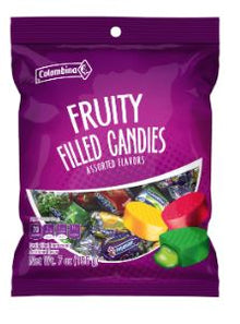 (S7-07) COLOMBIA - Peg Bag - Colombina Fruity Delights 7oz(198g) x 12 Units