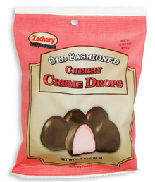 PEG BAG - OLD FASHIONED CRÈME DROPS - CHERRY 6.5oz x 24 units