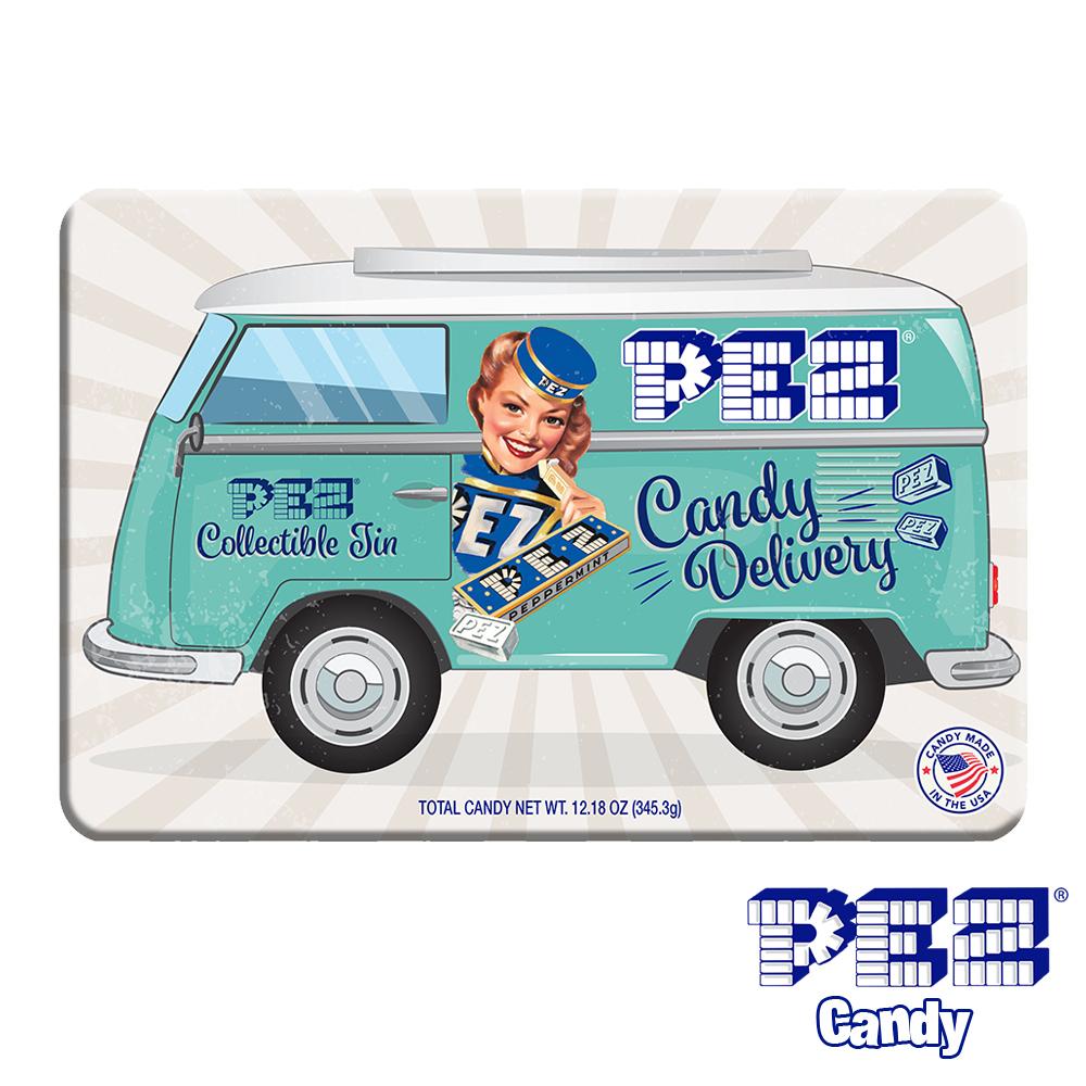 CASE-PEZ - Gift - Pez Candy Gift Tin (1 Exclusive Disp + 42 Rolls) x 6 Unit
